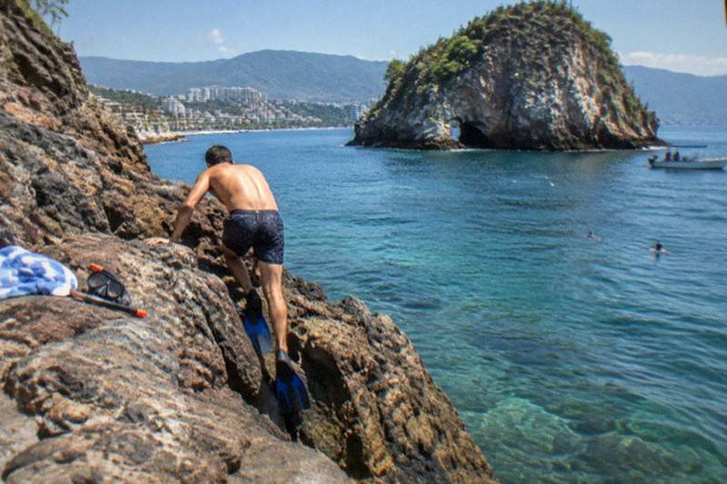 Cliff Jumping, Hidden Beach Snorkel